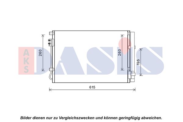 AKS DASIS Kondensaator,kliimaseade 512084N